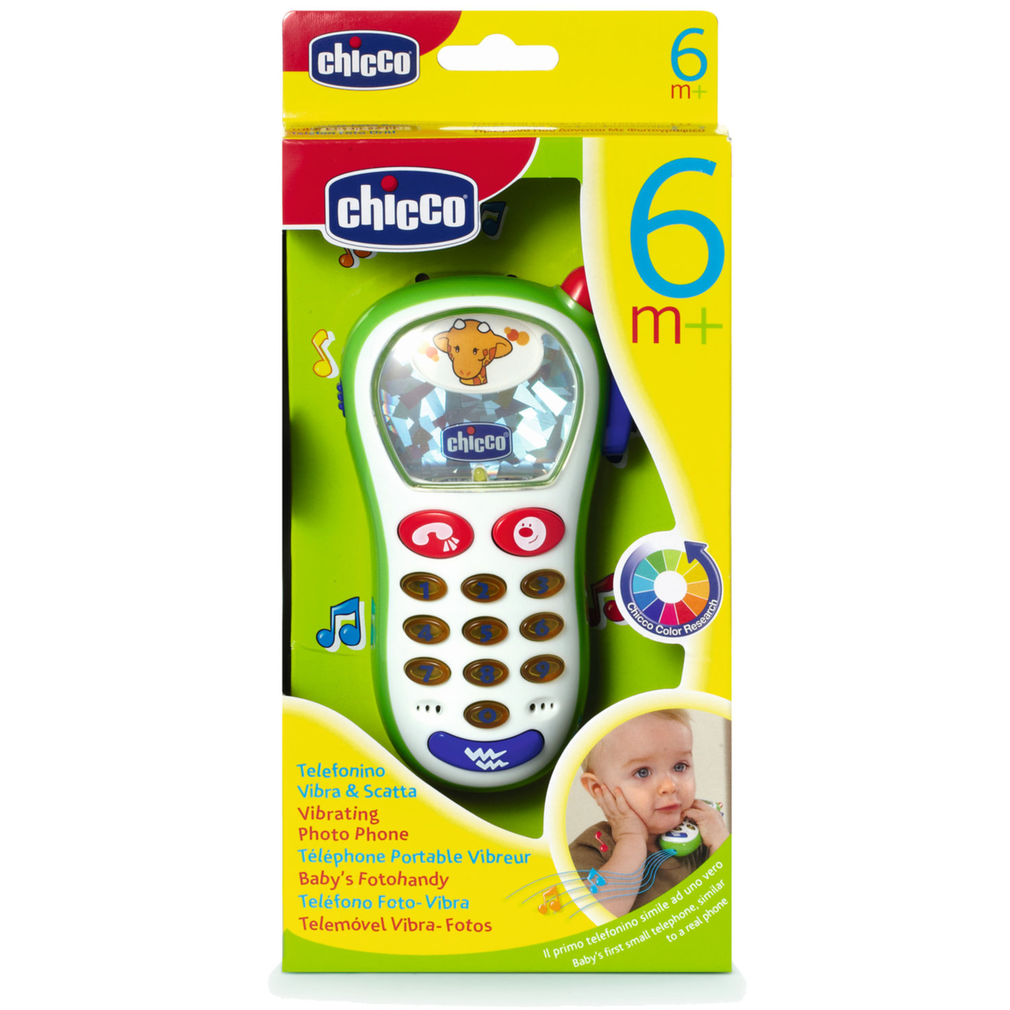 Chicco Baby's Fotohandy 6-36 Monate