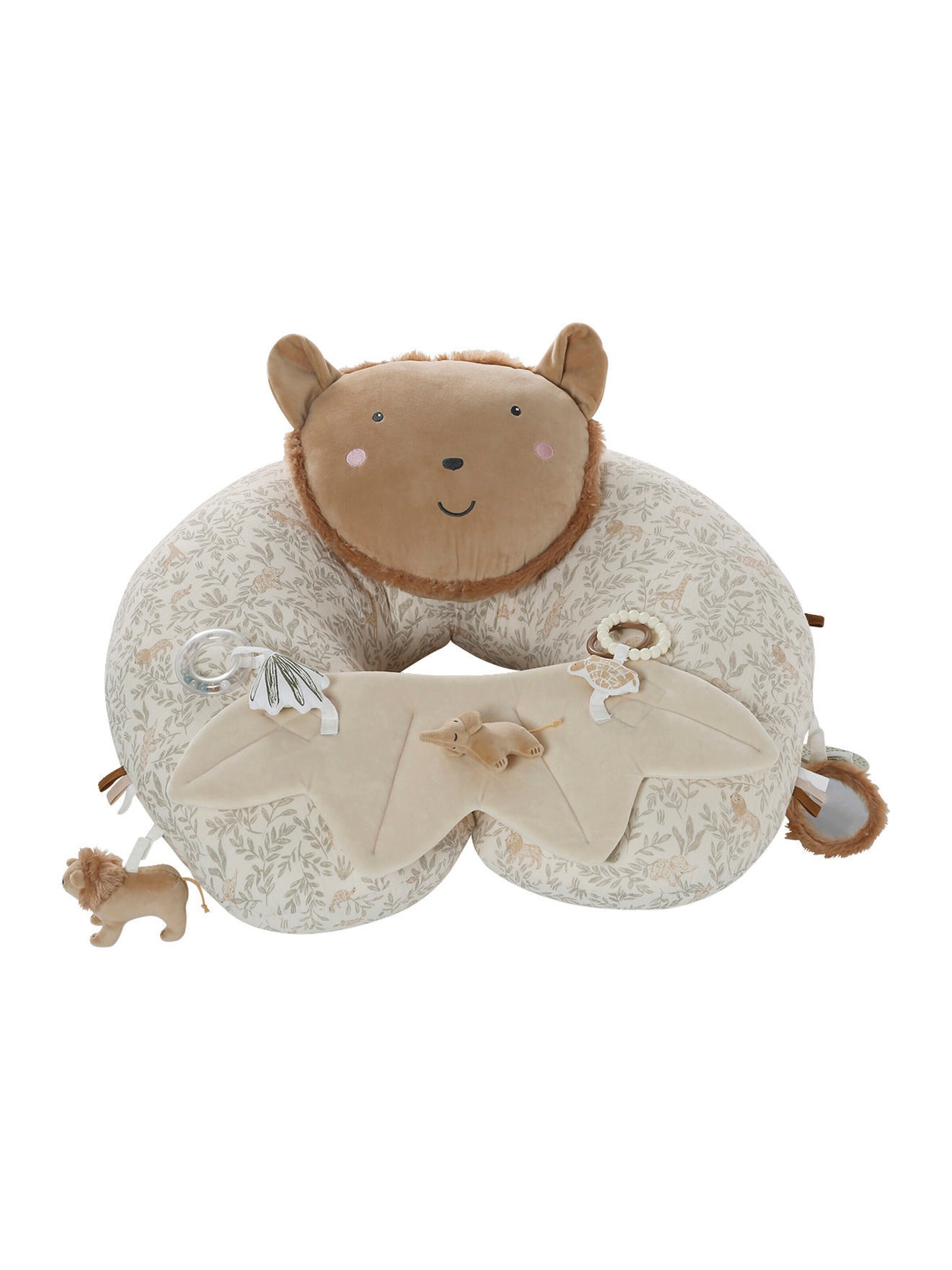 Vertbaudet Baby Activity-Kissen beige