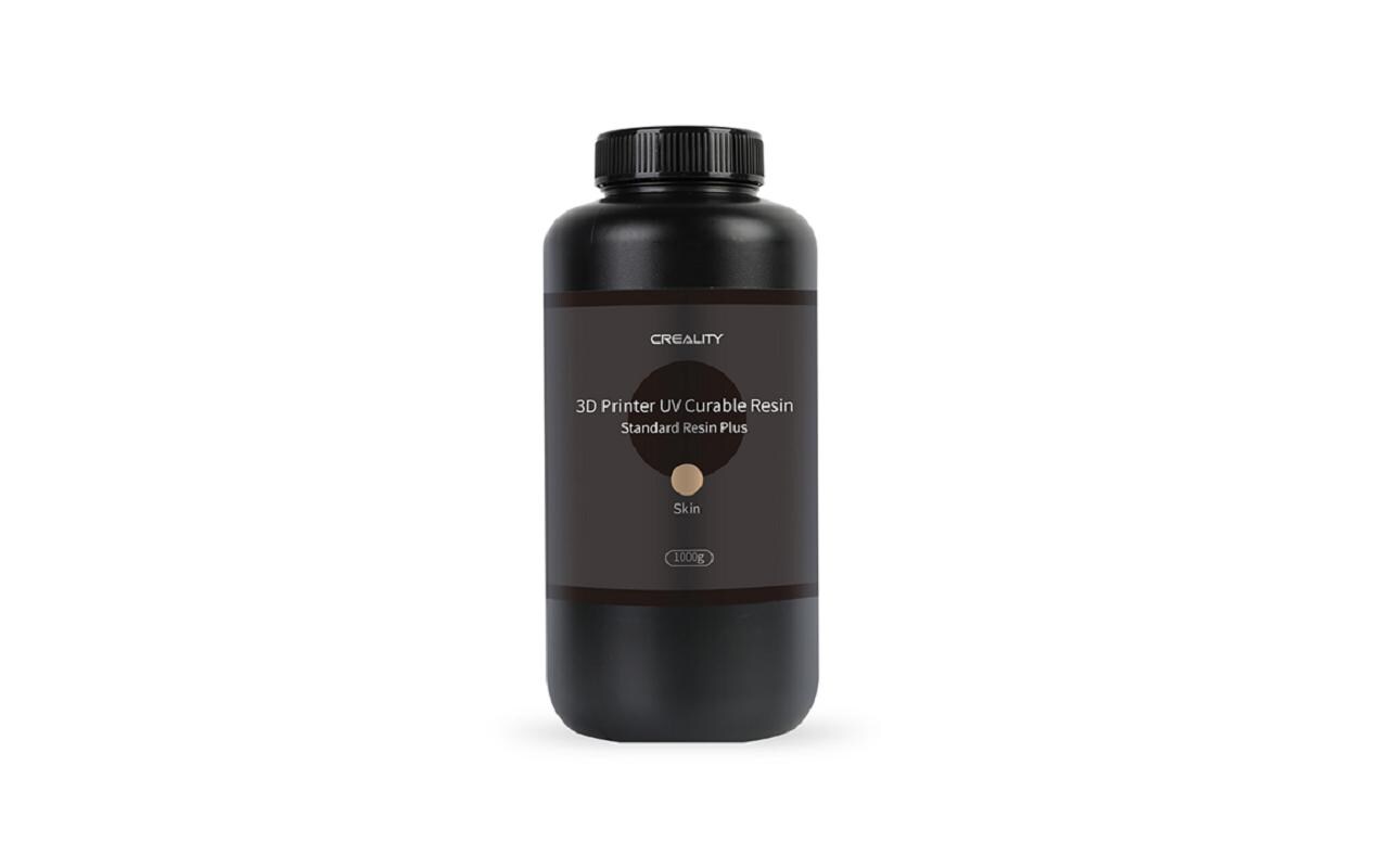 Resin Plus 1 kg, HautfarbenUV Resin für DLP / SLA 3D Drucker