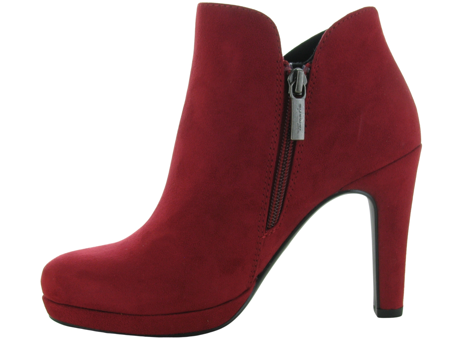 Tamaris-25316 Synthétique Velours Rouge