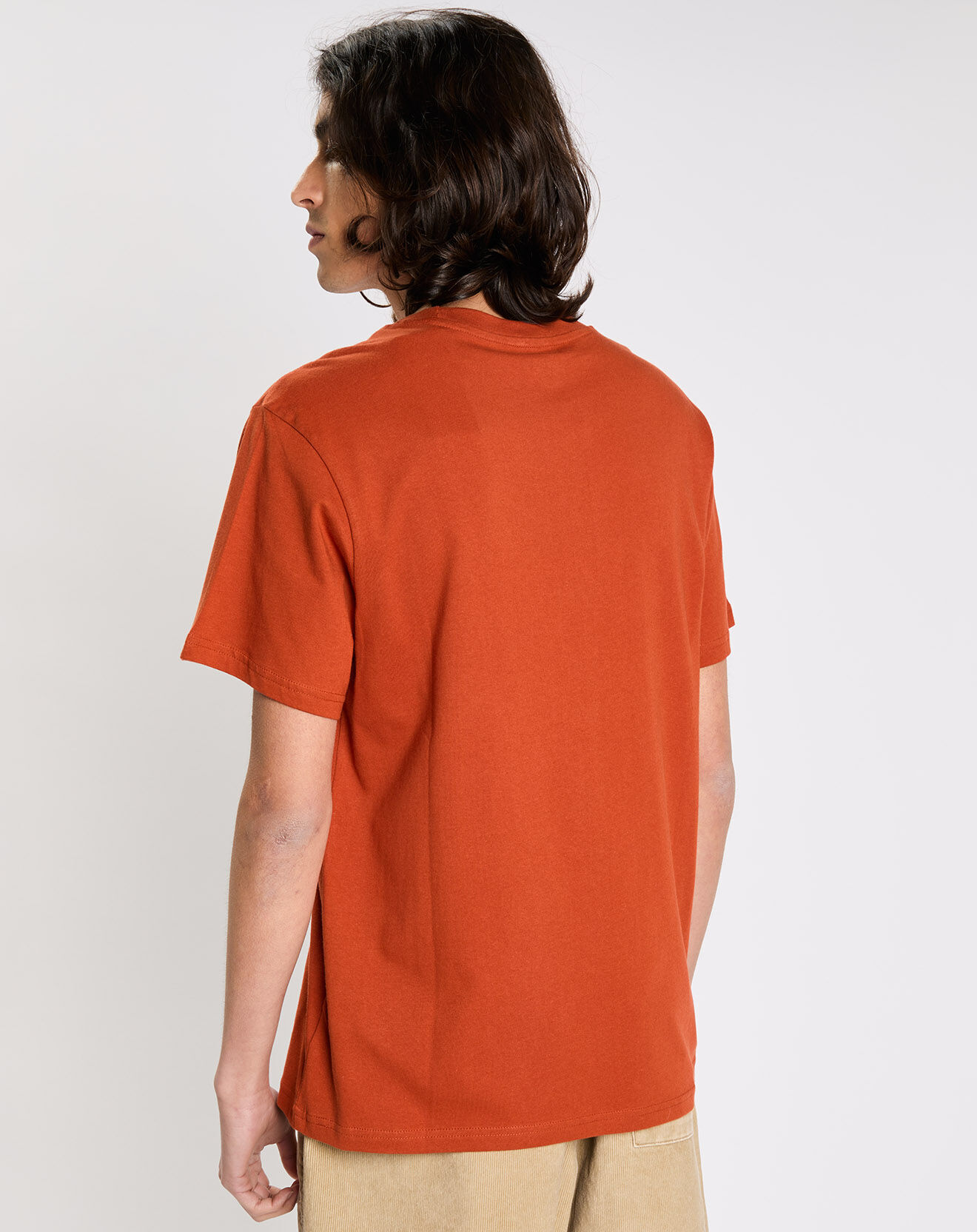 Element T-Shirt 100% Coton Bio Regular Fit Blazin orange