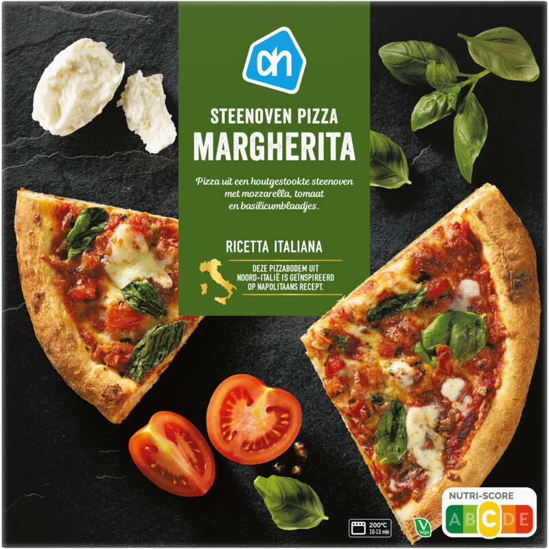 AH Steenoven pizza margherita