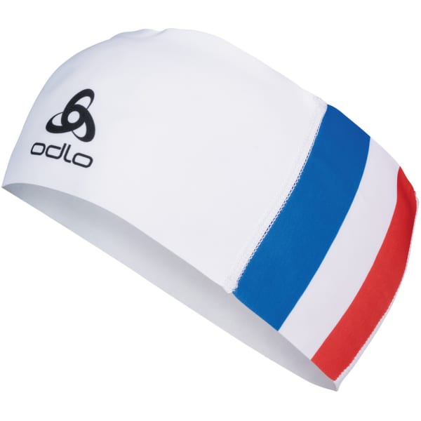 Bandeau ski de fond ODLO BANDEAU COMPETITION FAN WHITE