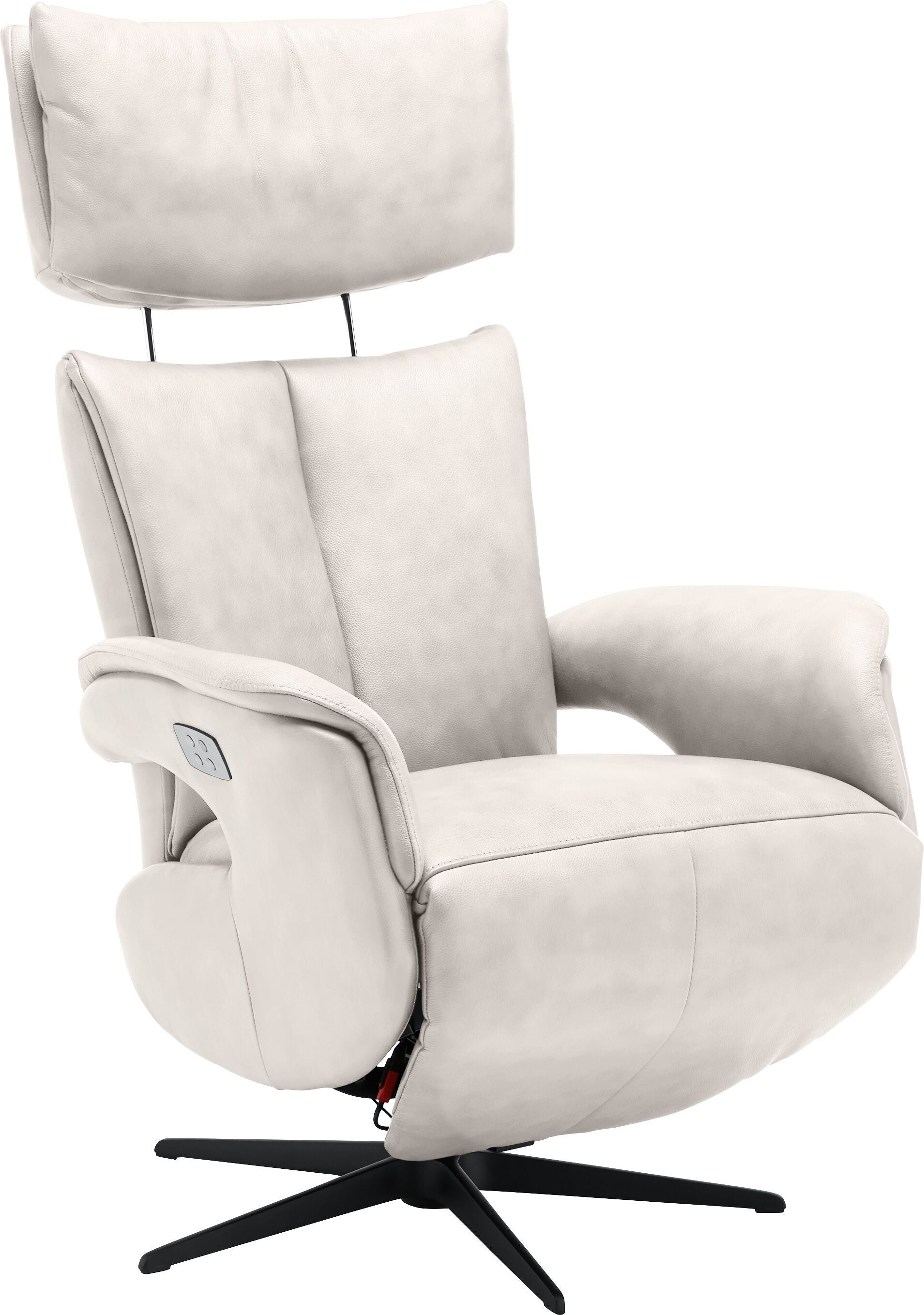 GÖTZ Relaxsessel - Weiss / B: 69.0 cm x T: 81.0 cm x H: 116.0 cm