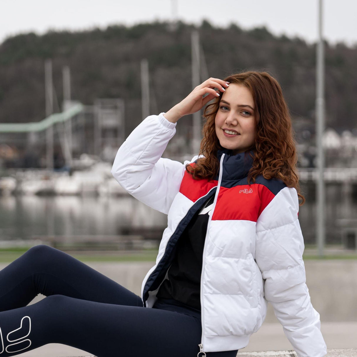 FILA<br>WOMEN IRIS puffer jacket