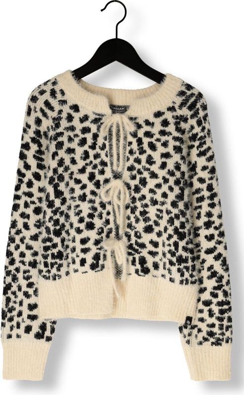 Indian Blue Jeans - Vest - Panterprint - Lange Mouwen