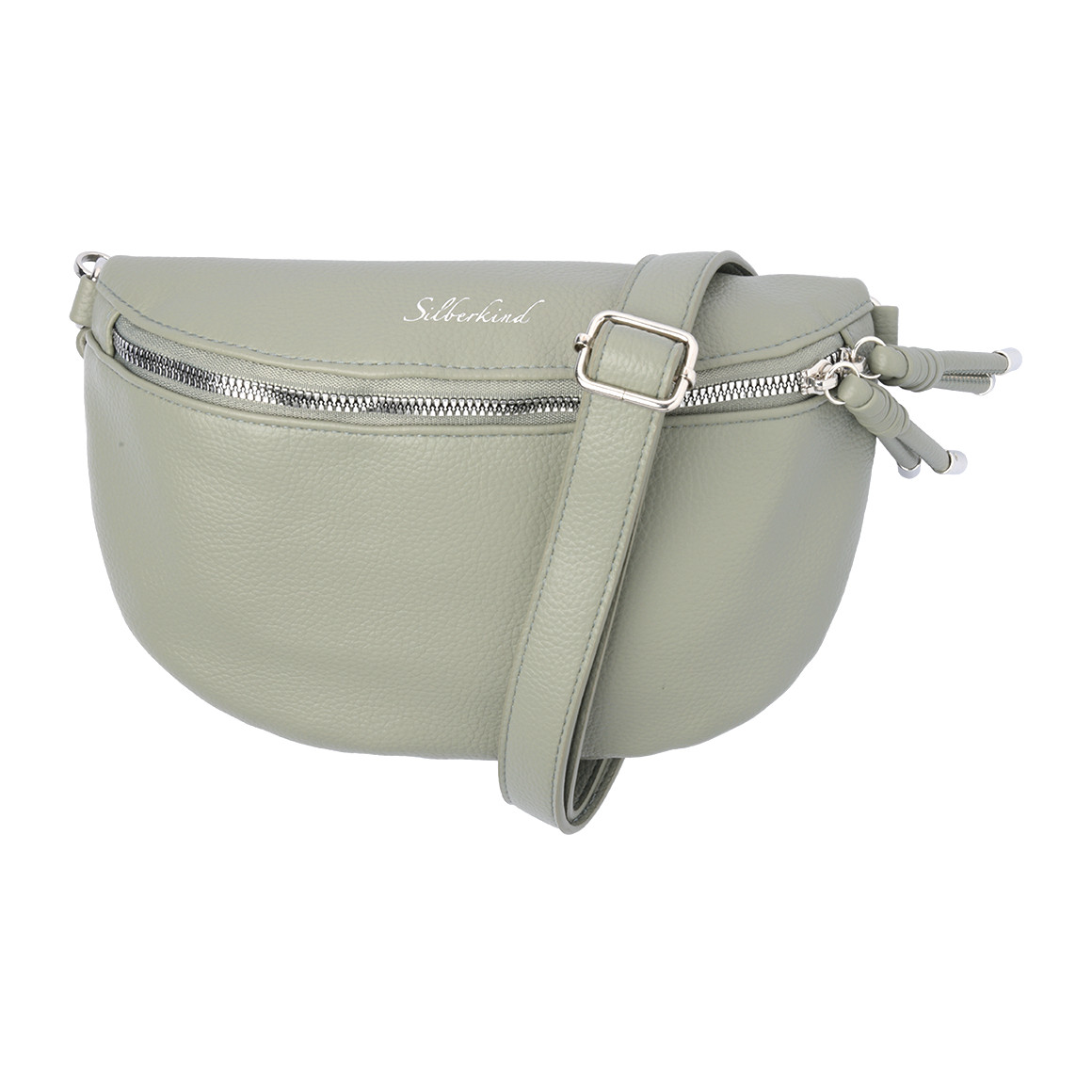 Gina Benotti Damen Hip-Bag aus Lederimitat helltürkis