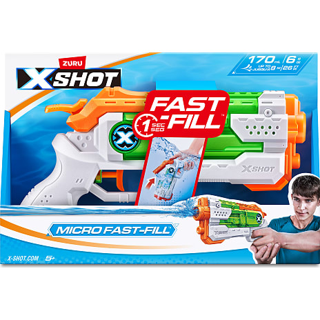 X-Shot Micro fast fill vandpistol