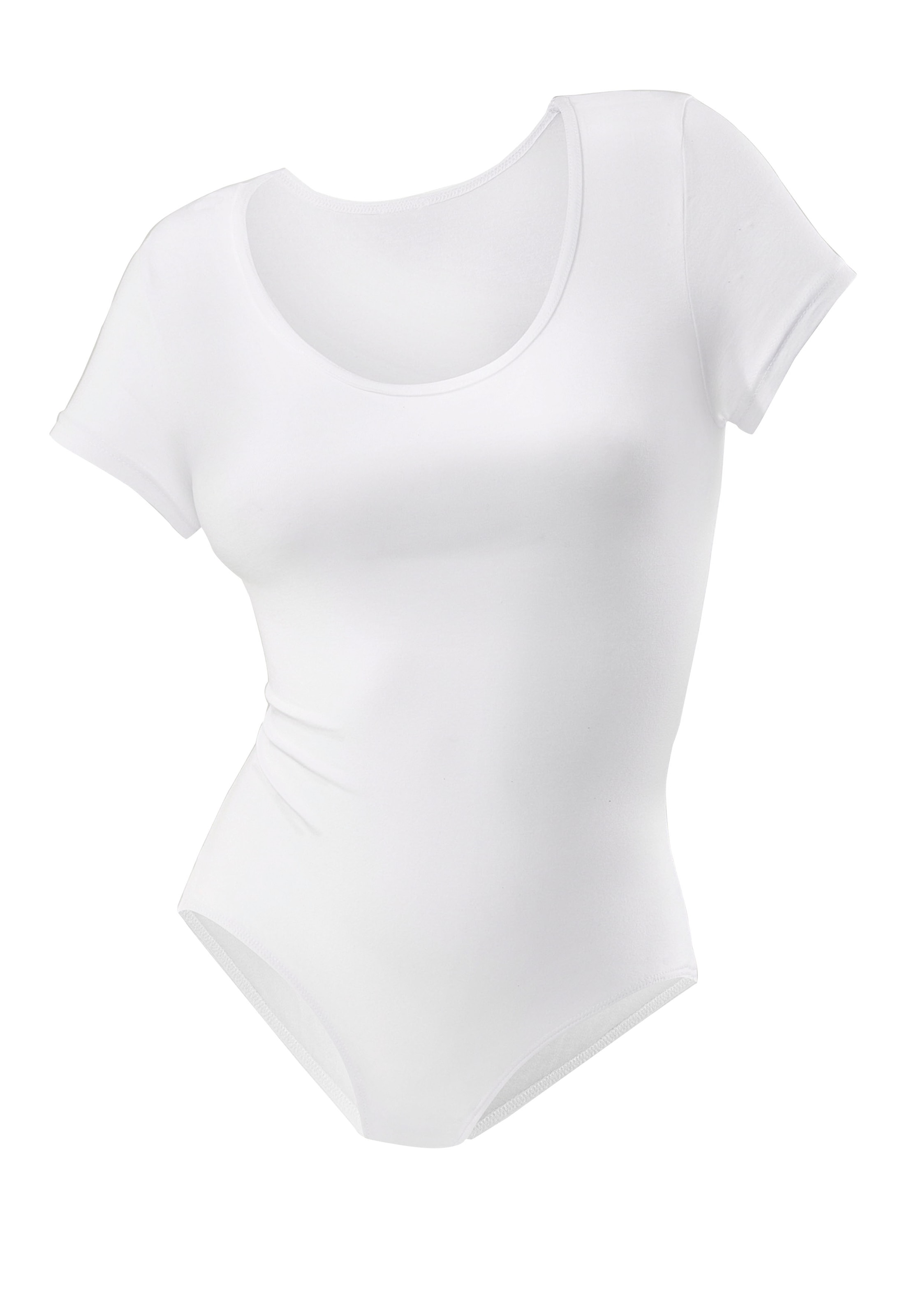 Vivance T-Shirt-Body , aus elastischer Baumwoll-Qualität