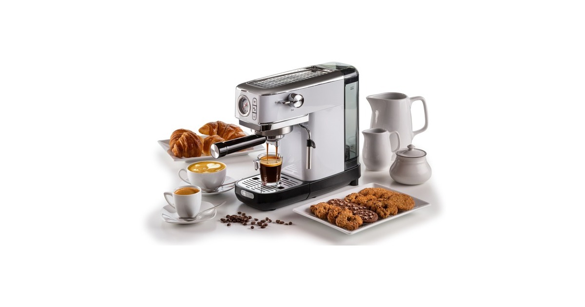 ArieteModerna Espresso Slim 1381/14 espressomachine  (Wit)