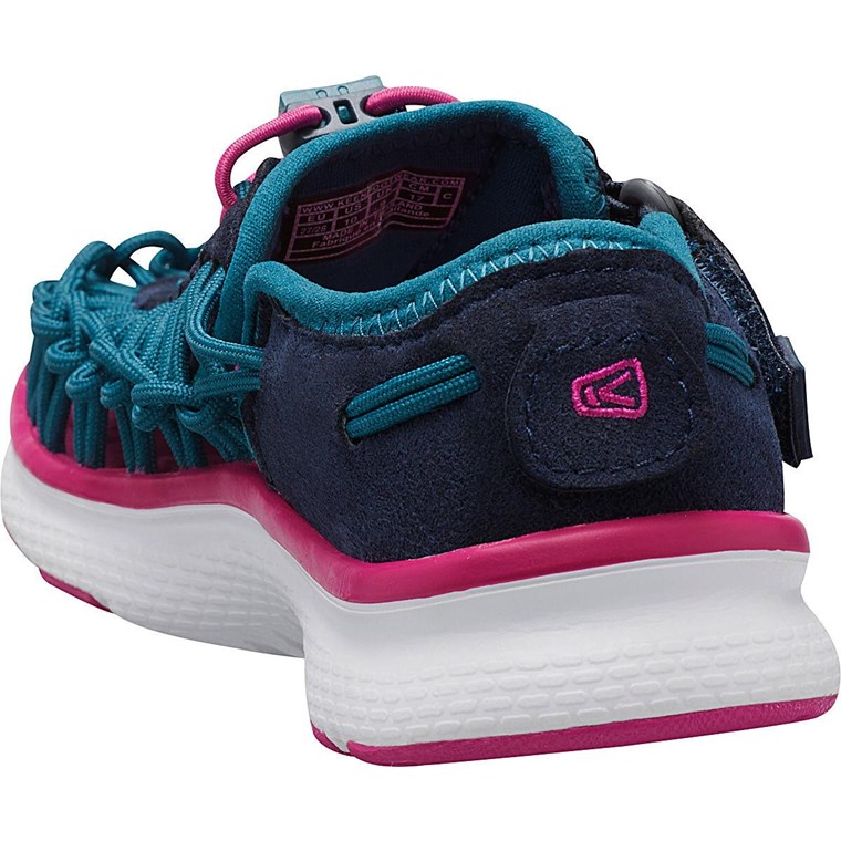 Keen Uneek O2 Sandals Kids Dress Blues/Very Berry