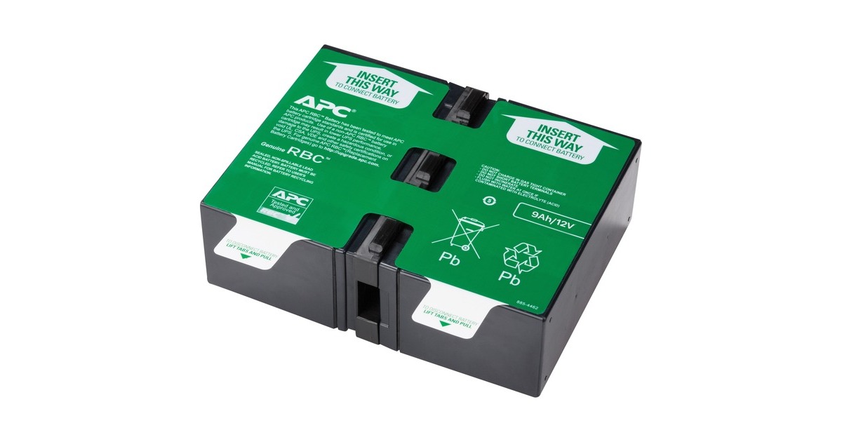 APCBatterij Vervangings Cartridge APCRBC124 oplaadbare batterij