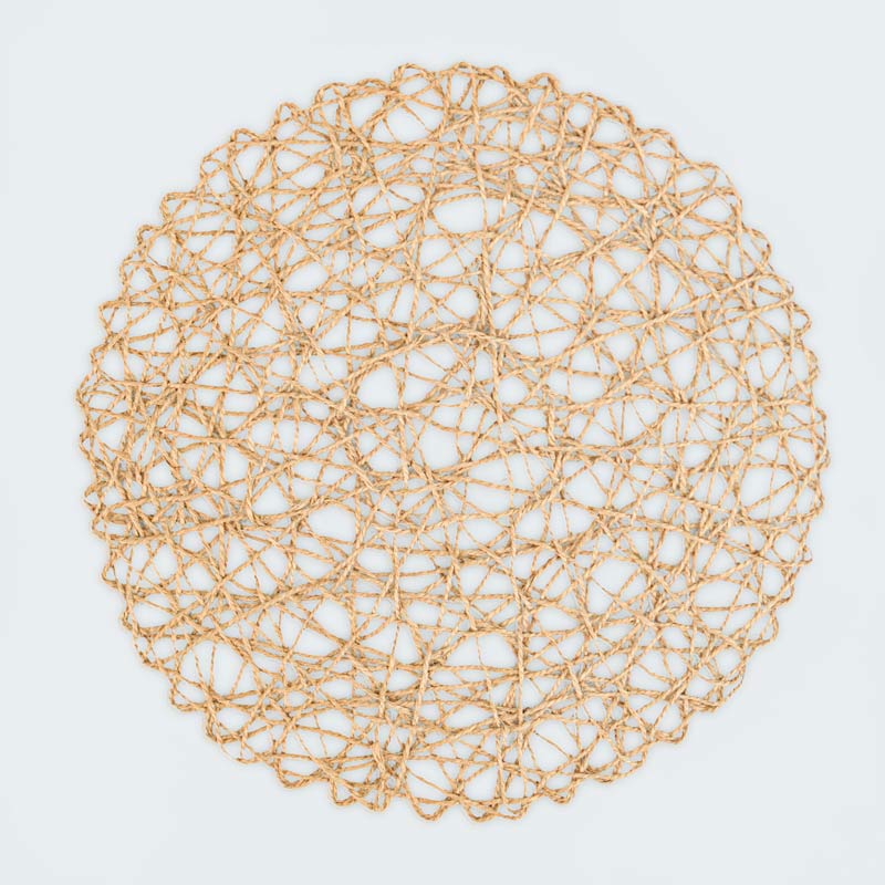 Set de table rond 'Mirany' en jute