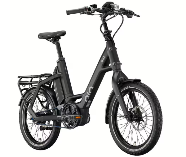 QiO Eins A-8R Black - Elcykel - 2025