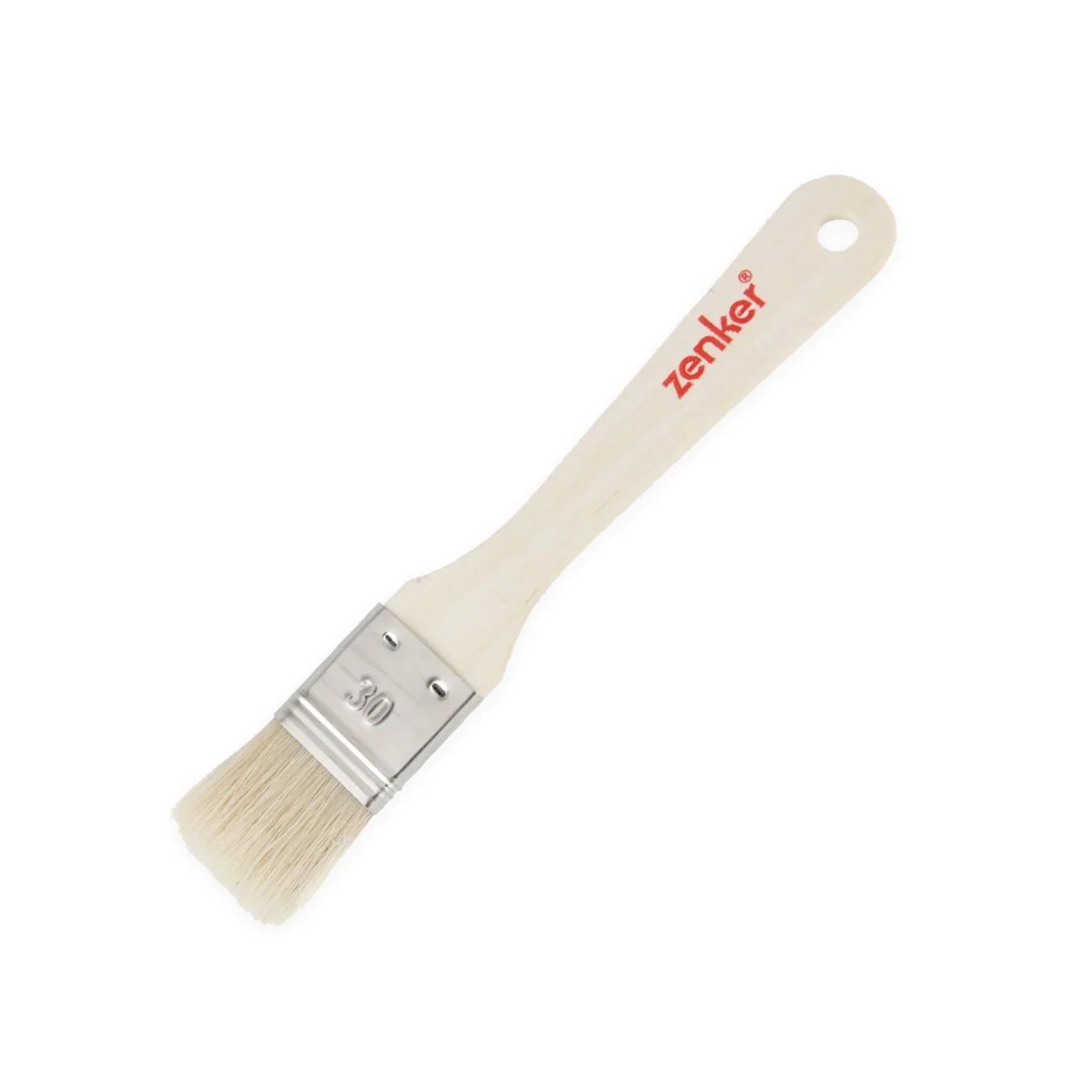 Pinceau de cuisine et de pâtisserie 18,5 cm en poils de porc Smart Pas
