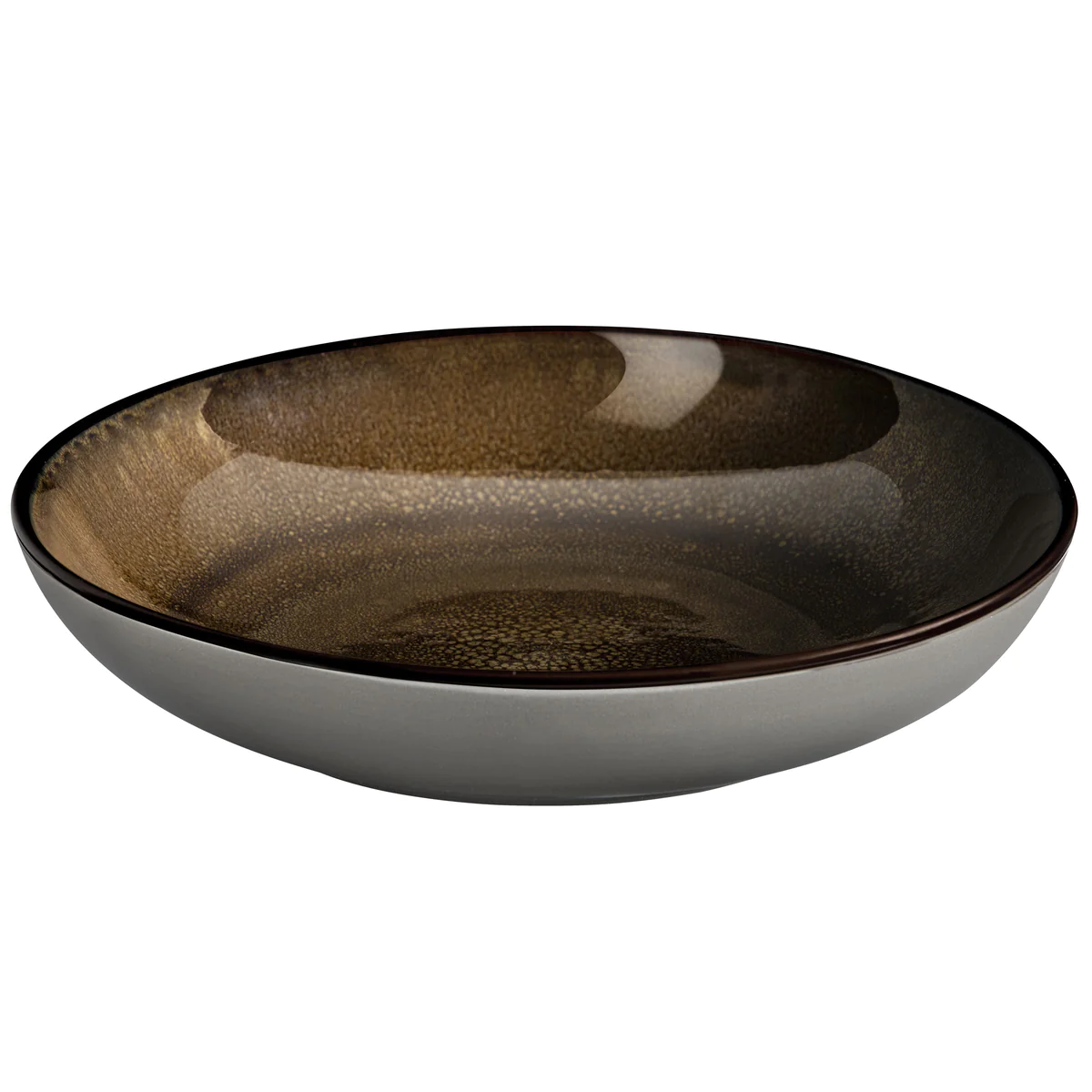 Feeling Bronze - Assiette gourmet 24.5 cm (lot de 6) Médard de Noblat