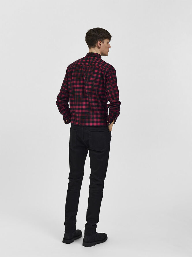 Selected Homme SLHSLIM-LEON 24001 BLACK ST JEANS W Black denim
