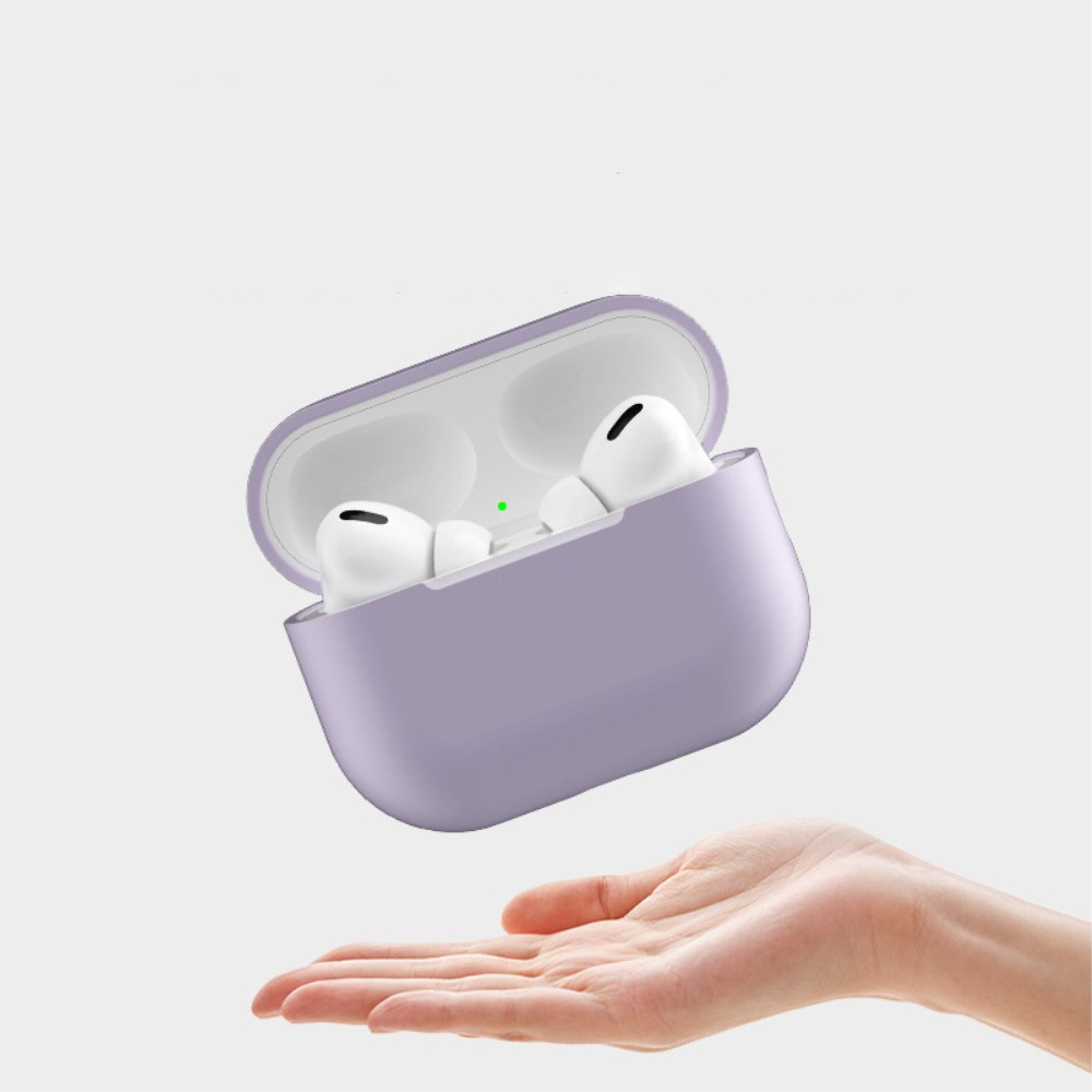 AirPods Pro 2 / AirPods Pro / AirPods Pro Silikon Case Hülle Abdeckung mit Handschlaufe - Schwarz