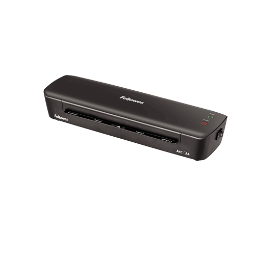 (36x17cm) Arc A4 Laminiergerät Home & Office Tischgerät mit Auto Abschaltfunktion inkl. Laminierfolie (4570001) - Schwarz