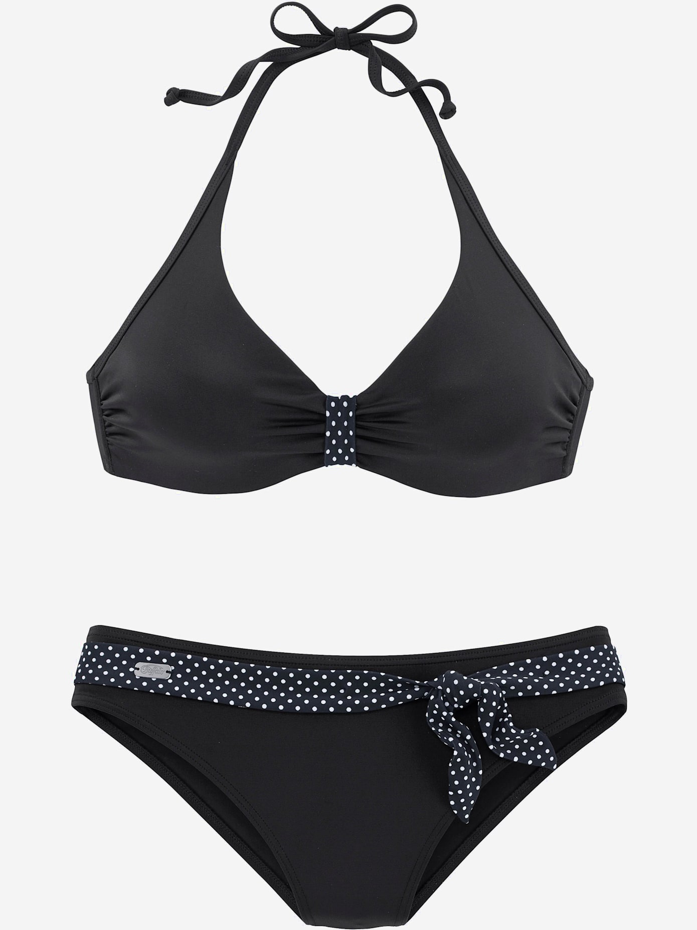 Maillot de bain à armatures haut avec renforts latéraux pour un maintien parfait