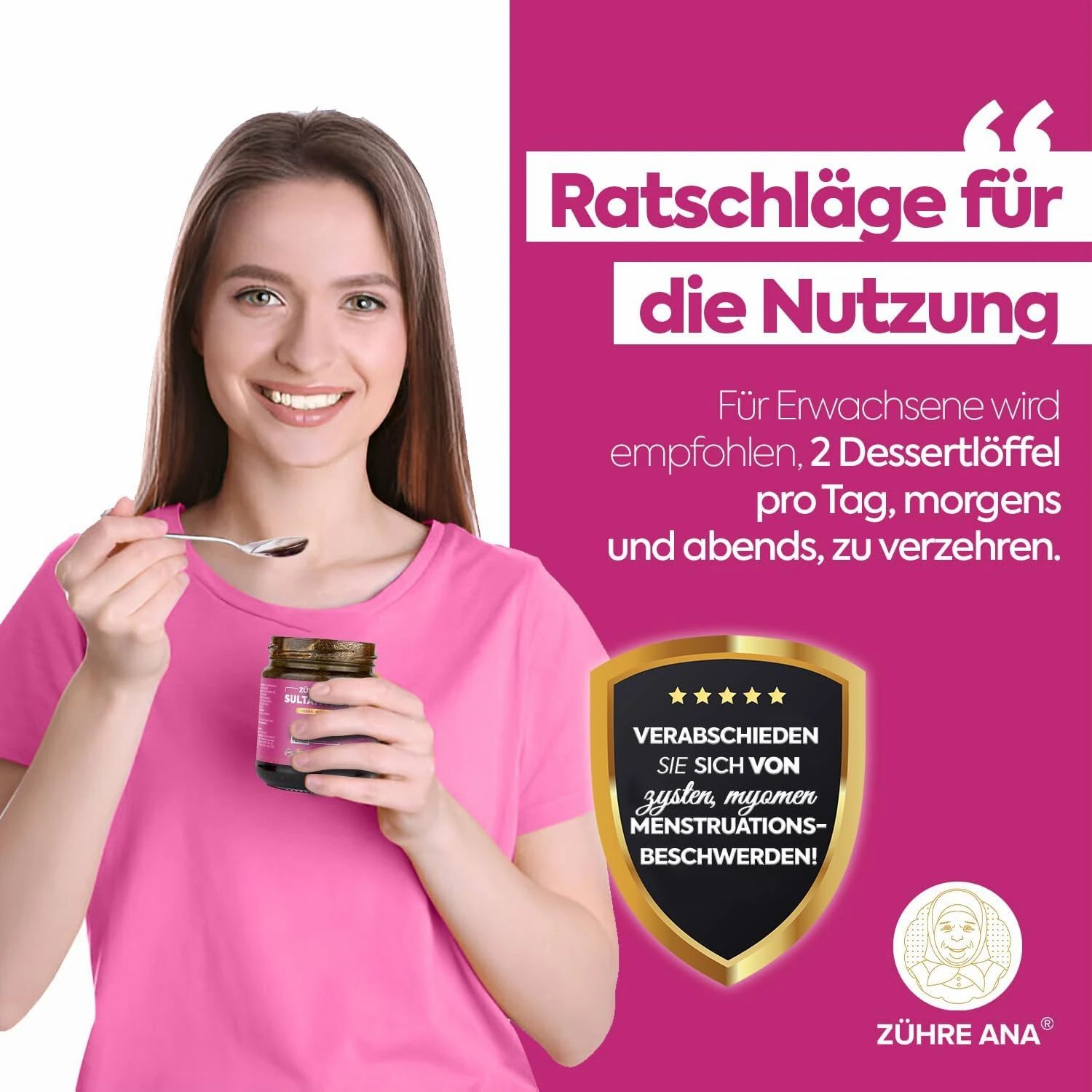 Zühre Ana Sultan Paste mit Klette, Mönchspfeffer & Schafgarbe