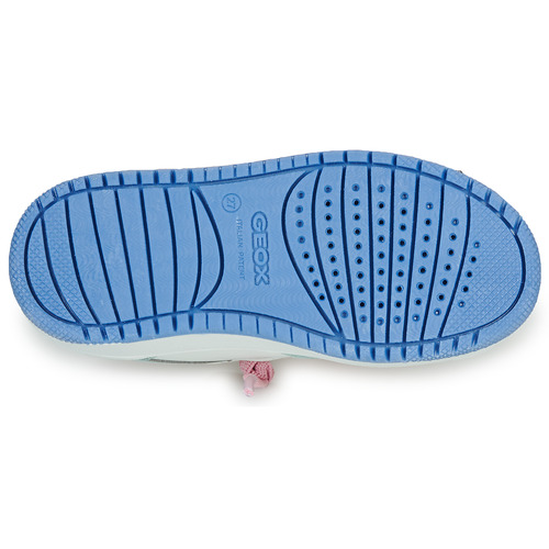 Geox - J WASHIBA GIRL - Blanc / Vert / Rose