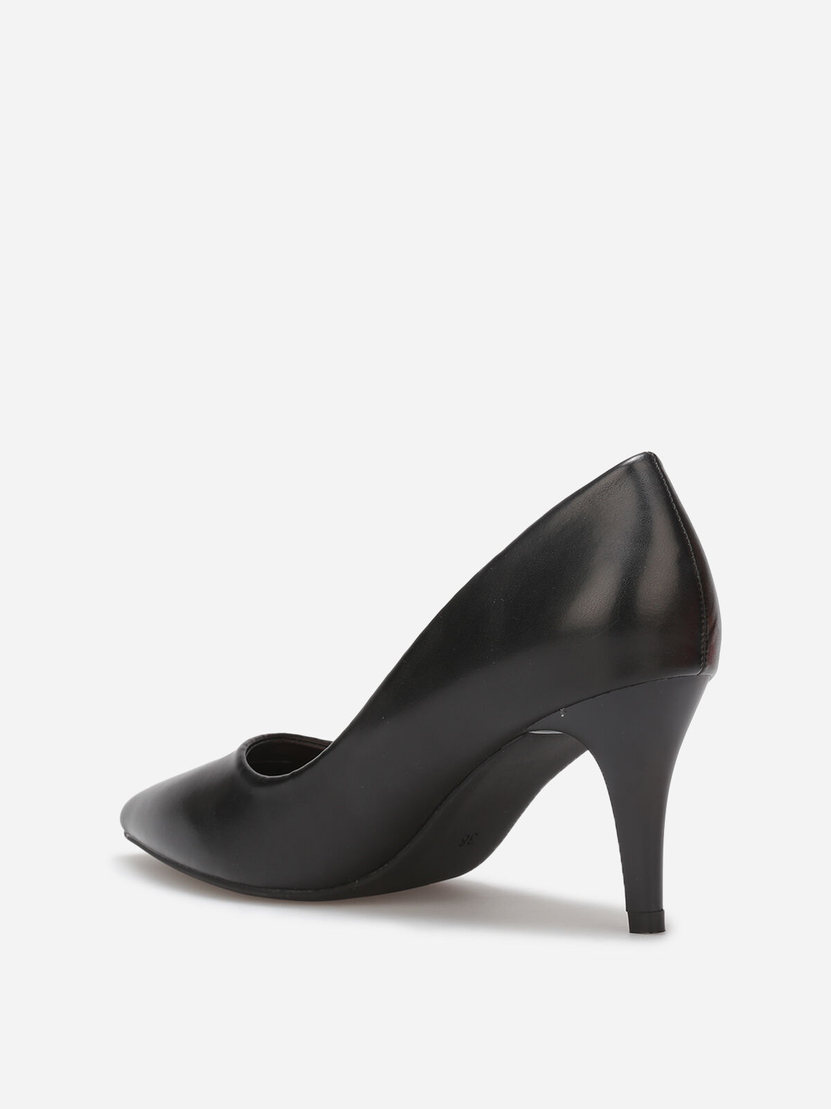 Escarpins pointus à talon fin- Noir