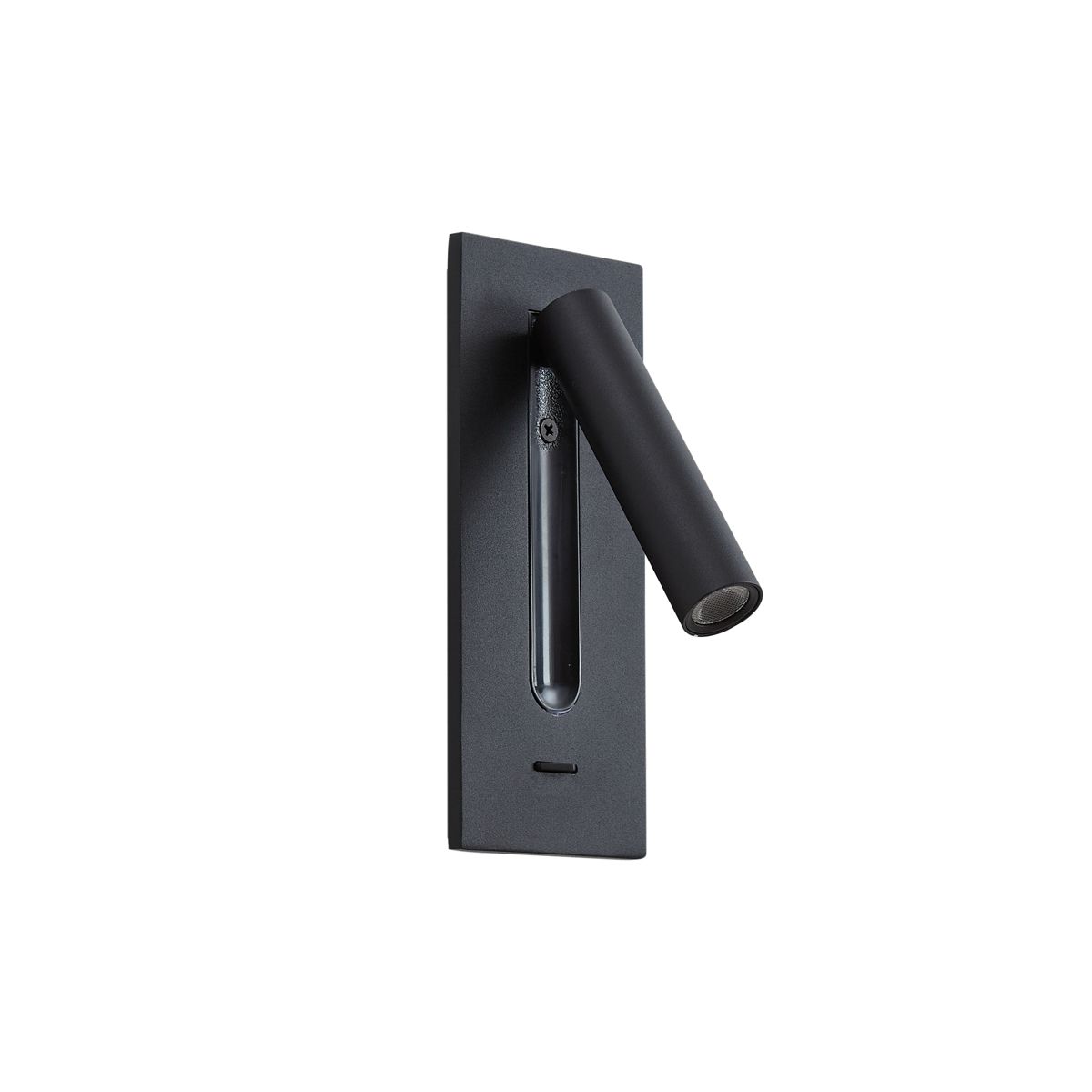 Moderne wandlamp zwart incl. LED - Plaza