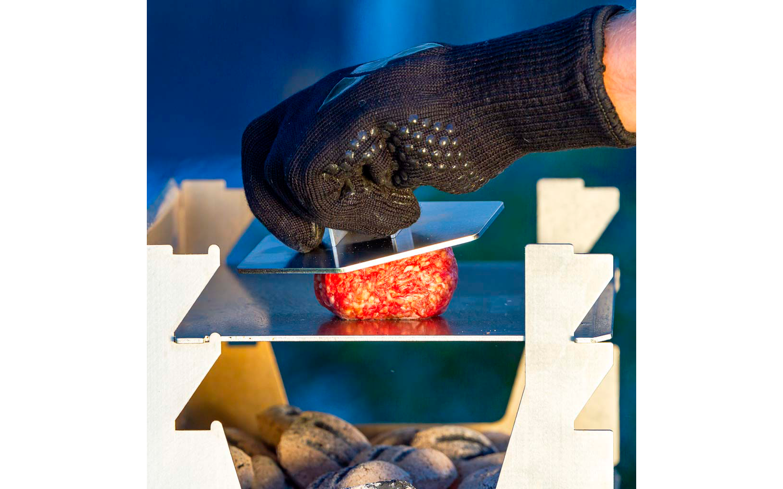 Fennek Smasher Burgerpresse sechseckig