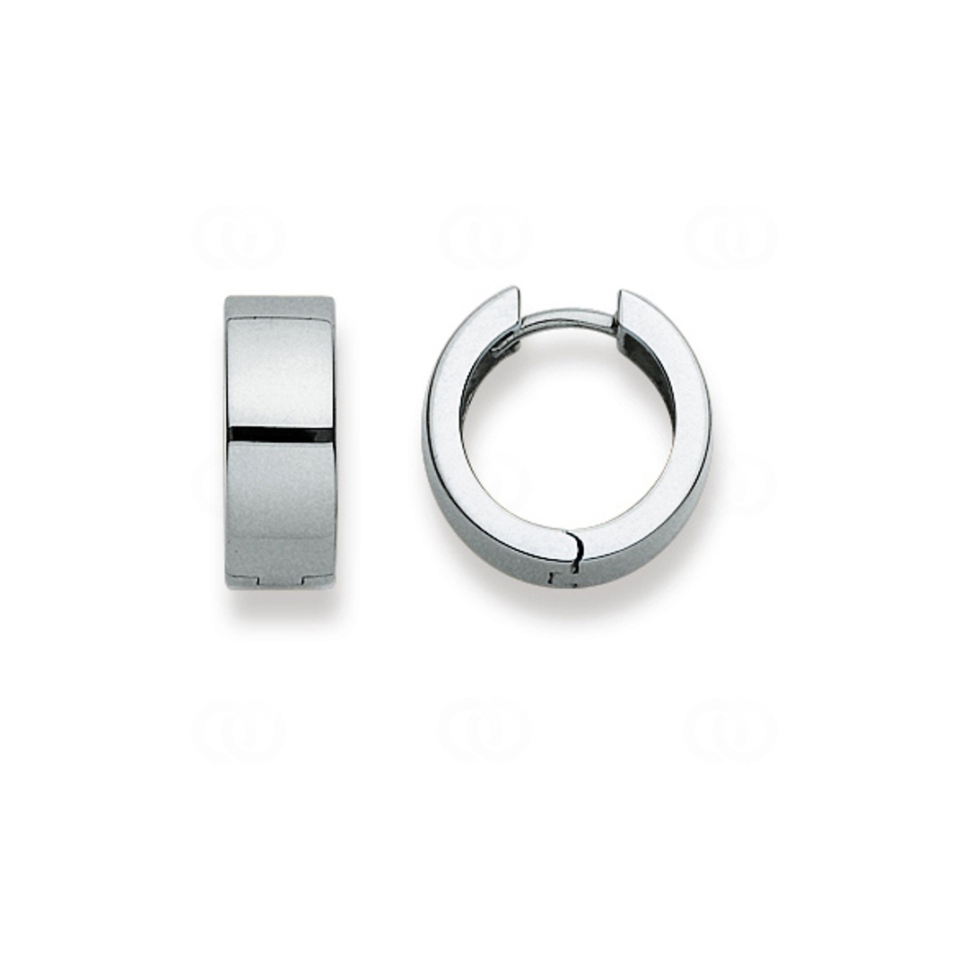 Kreolen 750/18 K Weissgold Ø 15mm