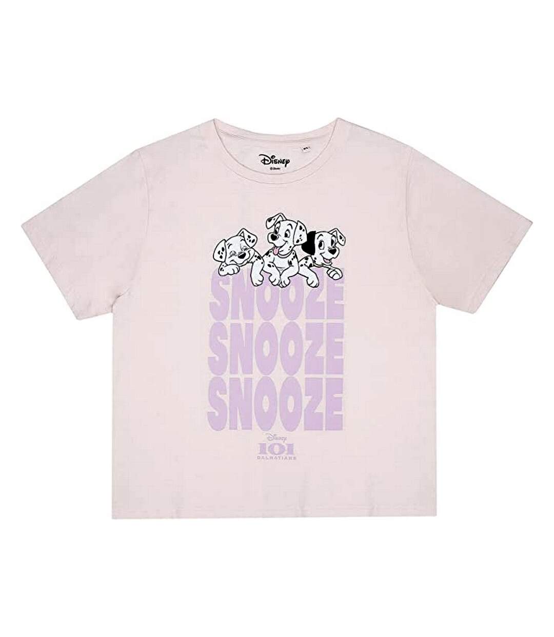 101 Dalmatians - Ensemble de pyjama long SNOOZE - Femme (Blanc cassé / Blanc / Noir) - UTTV817
