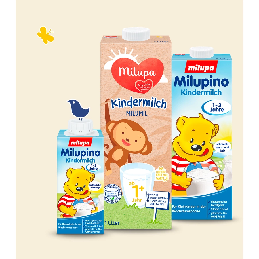 Milupa Kindermilch Milupino trinkfertig 6 x 1 l 1 bis 3 Jahre