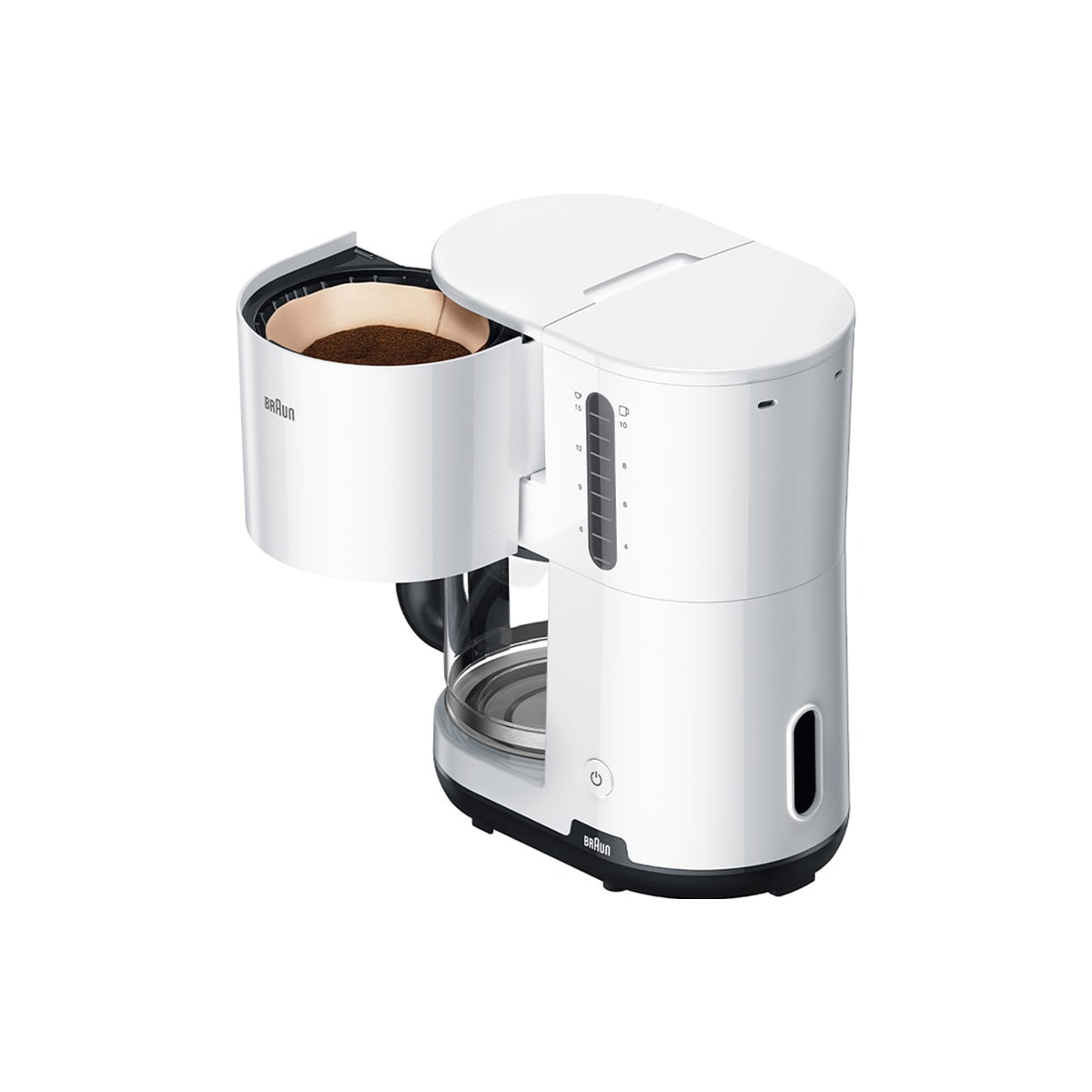 Braun Breakfast 1 kaffemaskin KF1100WH (hvit)