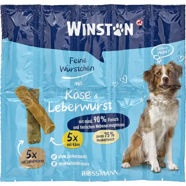 Feine Würstchen 5x mit Käse, 5x mit Leberwurst