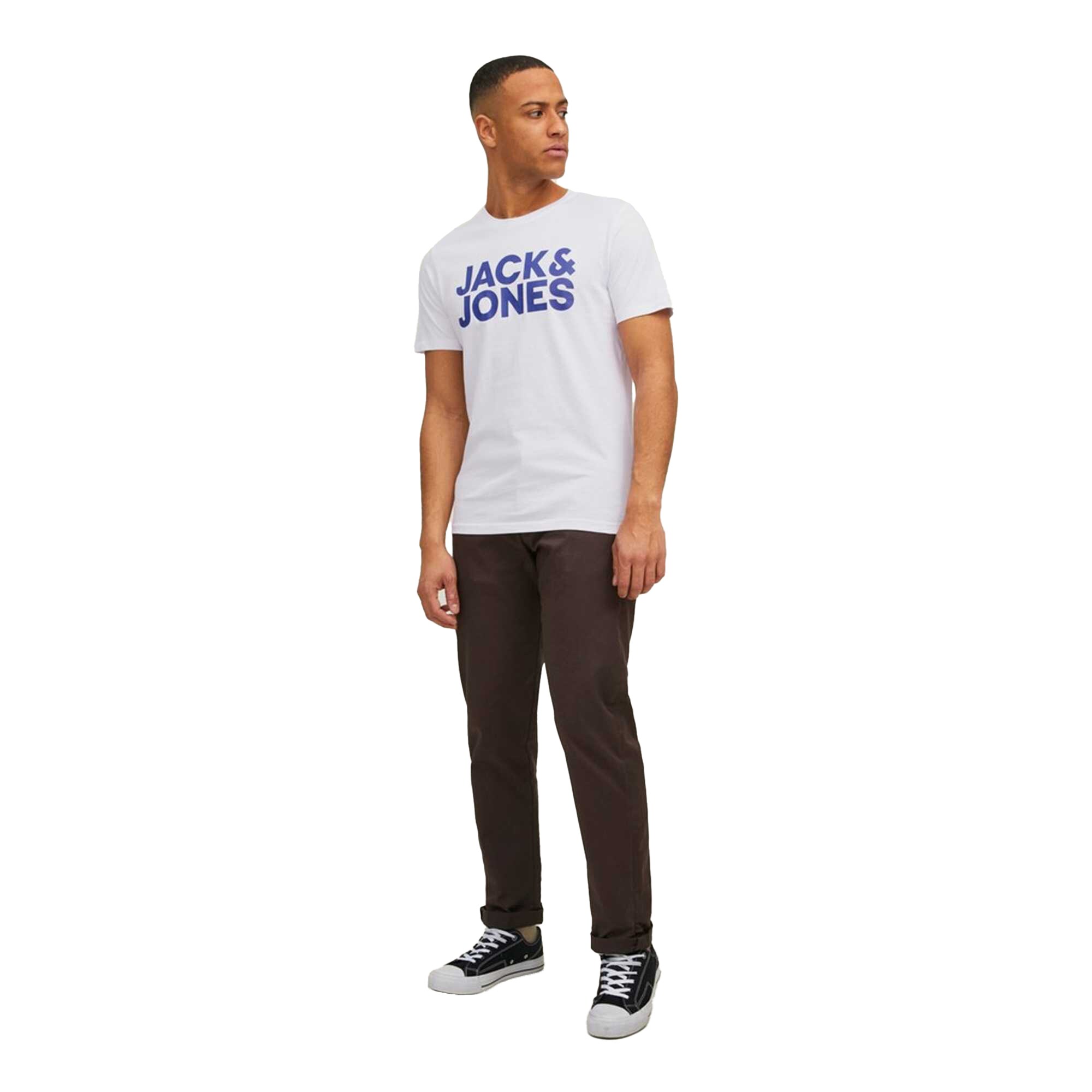 JJECORP LOGO TEE O-NECK 3PK Herren T-Shirt