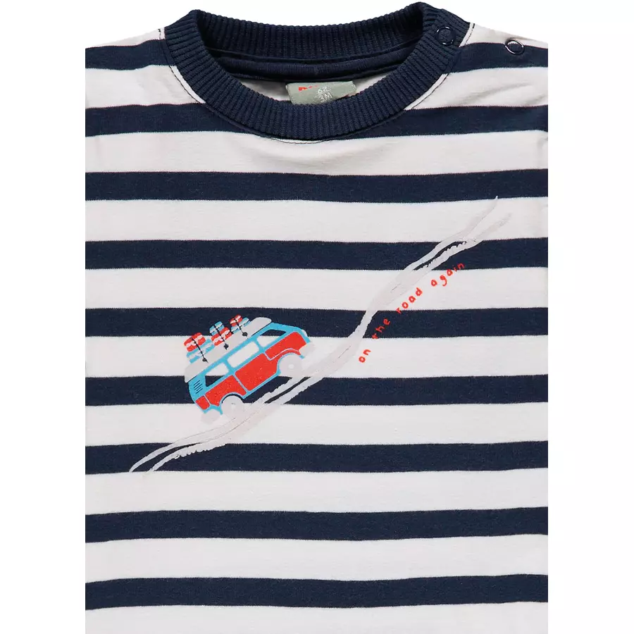KANZ Boys Langarmshirt, yd stripe|multicolored