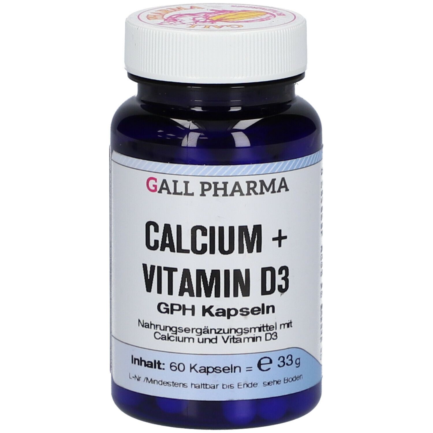 GALL PHARMA CALCIUM + VITAMIN D3