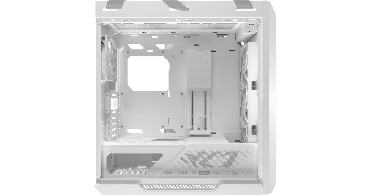 ASUSROG STRIX HELIOS II GX601S midi tower behuizing  (Wit | 4x USB-A | 2x USB-C | RGB | Tempered Glass)