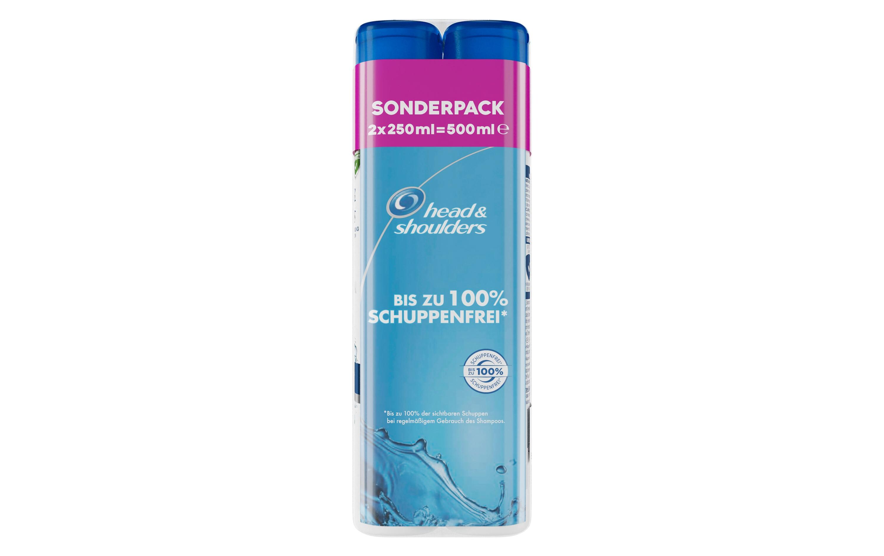 Shampoo Anti-Schuppen 2in1 classic clean 2 x 250 mlHaarshampoo mit frischem Duft