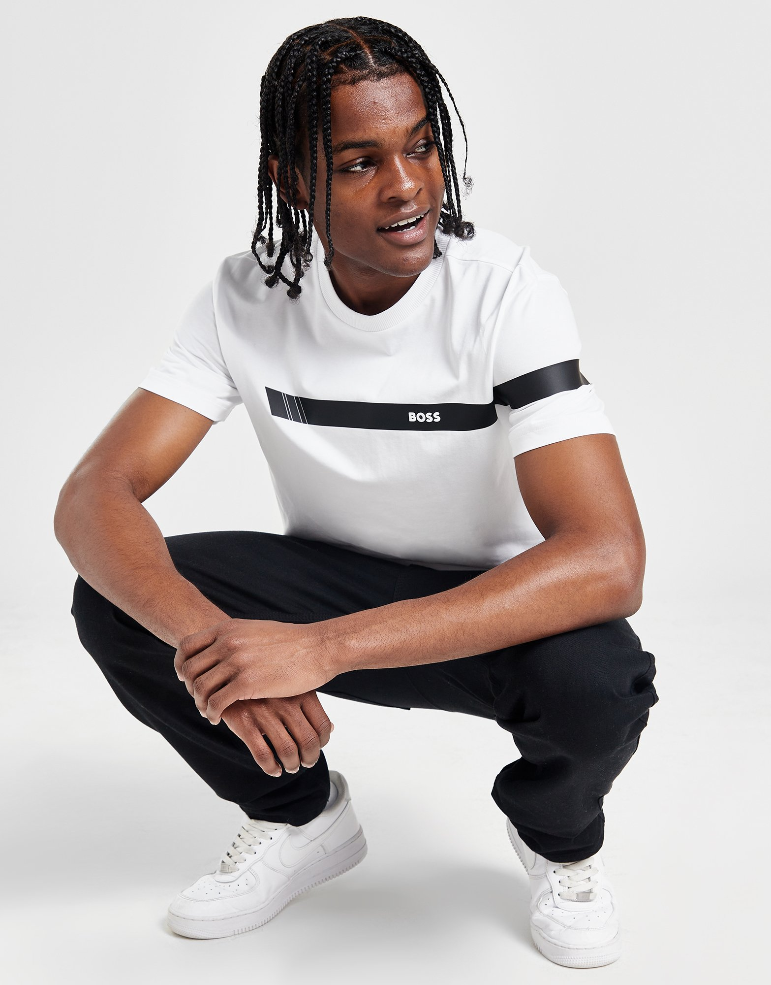 BOSS T-shirt Stripe Homme
