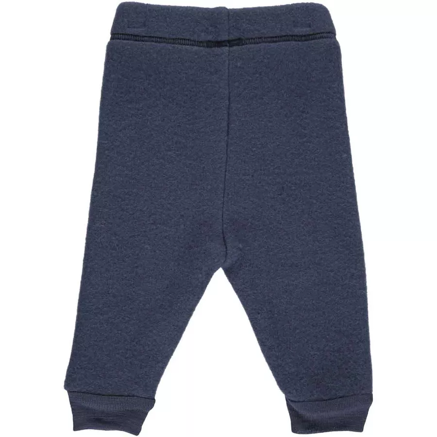 Müsli Babyhose aus Merinowolle blue