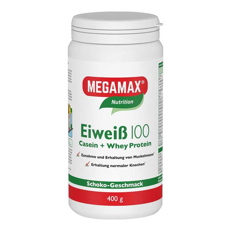 Eiweiss 100 Schoko Megamax P, 400 g