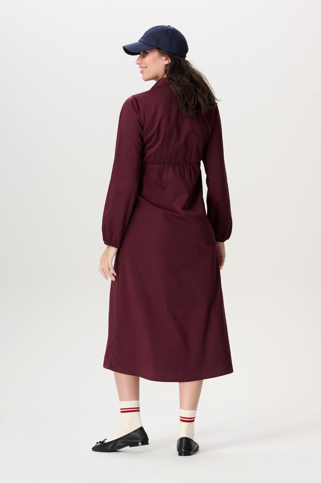 Noppies Maternity Jurk met voedingsfunctie Odda - Fig