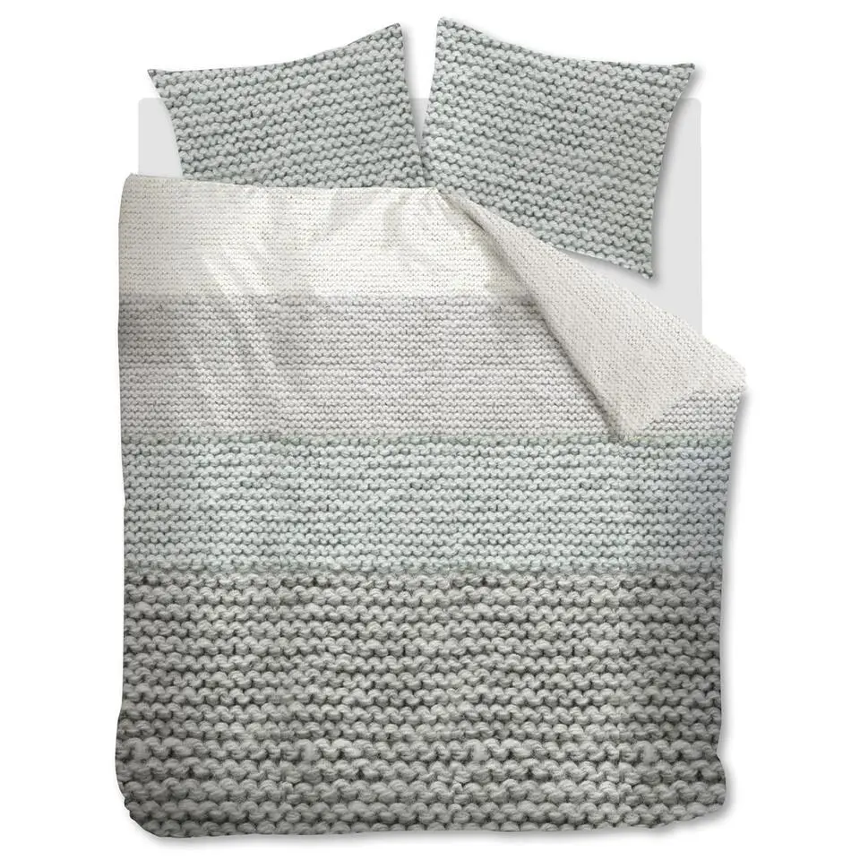 Ariadne at Home Mixed dekbedovertrek - 200x200/220 - Groen