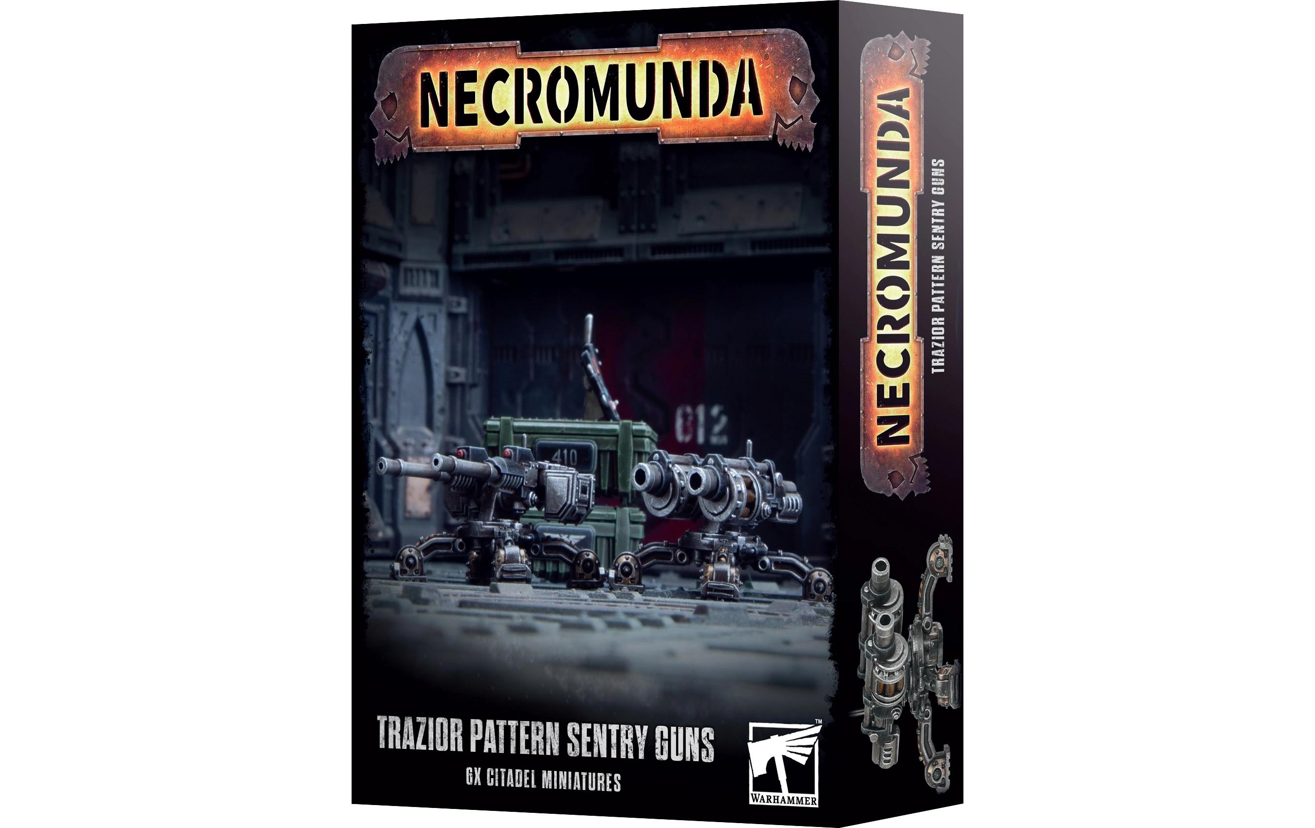 Figurenset Warhammer Necromunda Trazior Pattern Sentry GunsWarhammer Necromunda Trazior Pattern Sentry Guns Bausatz