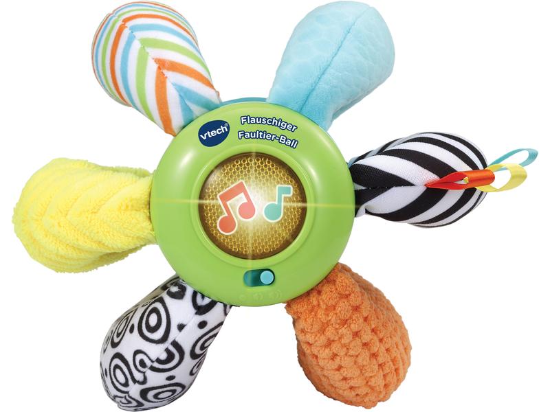 Vtech Beschäftigungsspielzeug Flauschiger Faultier-Ball -DE Interaktives Babyspielzeug für alle Sinne