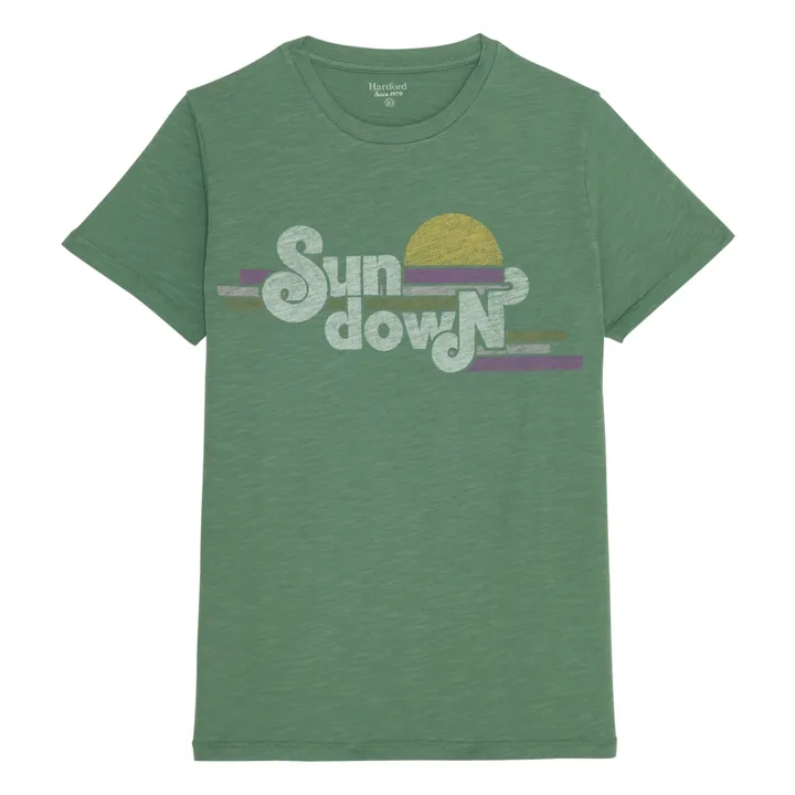 Hartford T-shirt Sundown | Vert Menthe