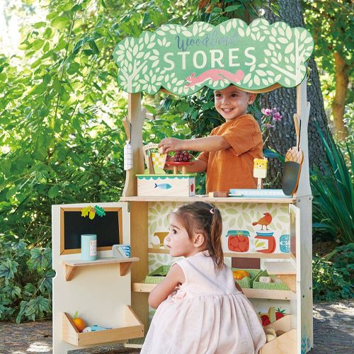 Tender leaf toys poppenkast en winkeltje