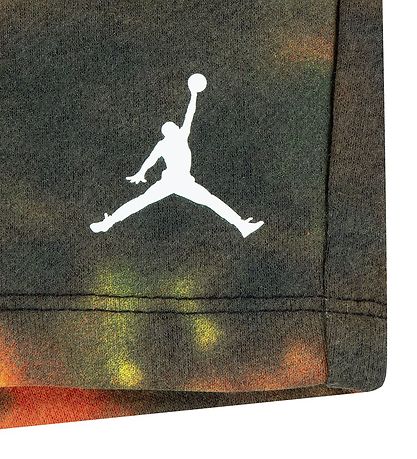 Jordan Sweatshorts/T-Shirt - Jumbo Jumpman - Team Orange/Sort m.