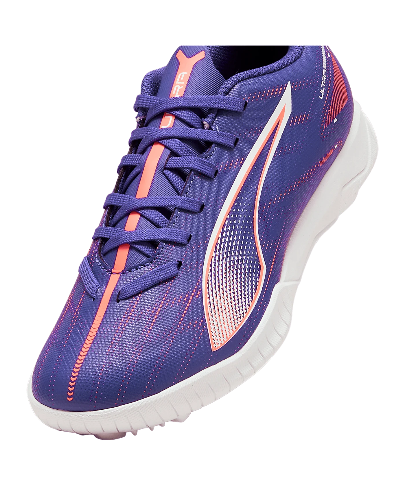 PUMA ULTRA 5 Play TF Formula Jr Kids Lila Weiss F01